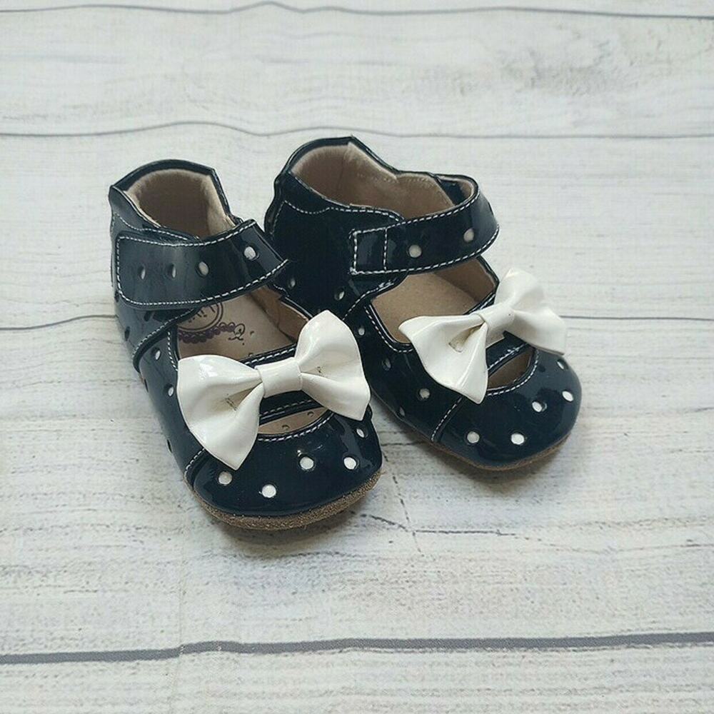 6/12m Livie & Luca Polka Dot Mary Janes